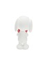 Detail View - Click To Enlarge - LEBLON DELIENNE - Snoopy Heart Sculpture — Matt White & Red Glitter