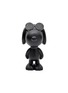 Main View - Click To Enlarge - LEBLON DELIENNE - Snoopy Sun Sculpture — Matt Black & Black Glitter
