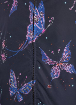  - VALENTINO GARAVANI - Butterfly Print Hooded Windbreaker Jacket