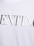  - VALENTINO GARAVANI - Foil Logo Print Cotton T-shirt