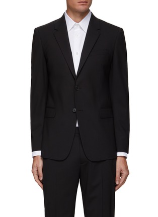 Main View - Click To Enlarge - THEORY - ‘CO CHAMBERS’ SINGLE BREASTED BLAZER