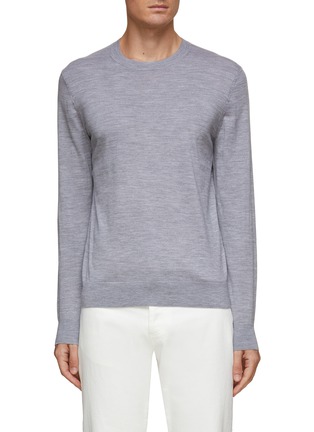 Main View - Click To Enlarge - THEORY - CREWNECK REGAL WOOL SWEATER