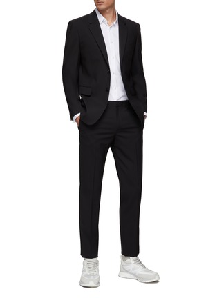Figure View - Click To Enlarge - THEORY - ‘CO MAYER’ WOOL BLEND SUITING PANTS