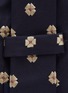 Detail View - Click To Enlarge - LARDINI - Floral Embroidered Silk Tie