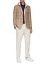 Figure View - Click To Enlarge - LARDINI - CLASSIC ROUND FRENCH CUFF BUTTON UP SHIRT
