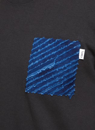  - FDMTL - Textured Patch Pocket Cotton Crewneck T-Shirt
