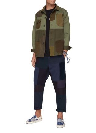 Figure View - Click To Enlarge - FDMTL - Patchwork Coverall Jacket