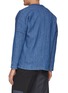 Back View - Click To Enlarge - FDMTL - Tonal Cotton Cardigan