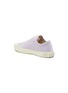  - ACNE STUDIOS - TUMBLED CANVAS LOW TOP LACE UP SNEAKERS