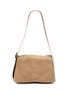 Main View - Click To Enlarge - ACNE STUDIOS - Wide handle suede top flap bag