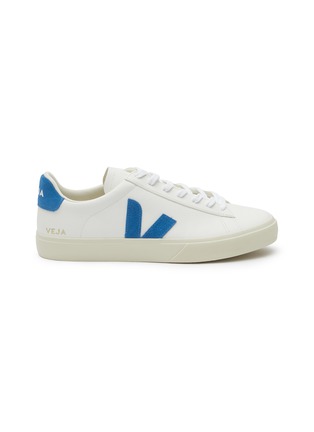 Main View - Click To Enlarge - VEJA - ‘Campo' Logo Appliqué Leather Sneakers