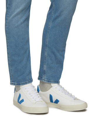 Figure View - Click To Enlarge - VEJA - ‘Campo' Logo Appliqué Leather Sneakers