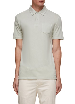 Main View - Click To Enlarge - SUNSPEL - ‘RIVIERA’ COTTON POLO SHIRT
