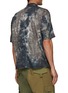 Back View - Click To Enlarge - FDMTL - TIE DYE SHORT SLEEVE COTTON SHIRT