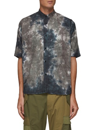 Main View - Click To Enlarge - FDMTL - TIE DYE SHORT SLEEVE COTTON SHIRT