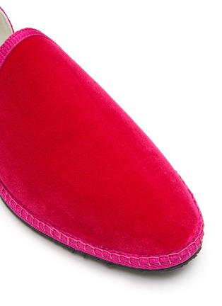 Detail View - Click To Enlarge - THE ROW KIDS - Friulane' Kids and Toddler Velvet Flats