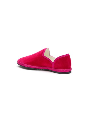 Detail View - Click To Enlarge - THE ROW - Friulane' Kids and Toddler Velvet Flats