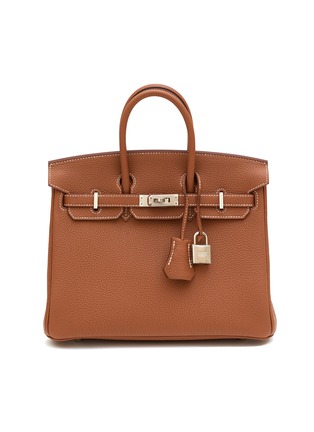 Main View - Click To Enlarge - MAIA - Birkin Gold 25CM Togo Leather Bag