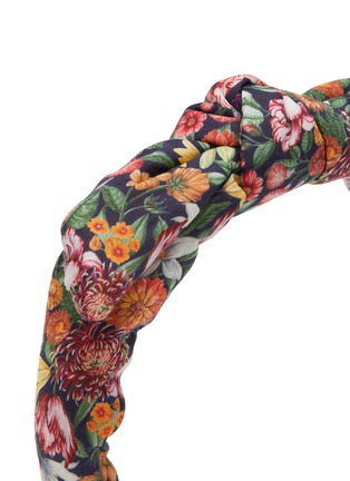Detail View - Click To Enlarge - LELE SADOUGHI - x Liberty 'The Knotted Handband' in Floral Printed Canvas