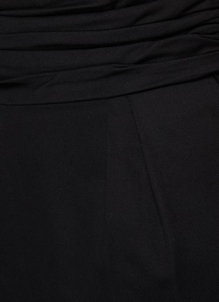  - CAROLINA HERRERA - HIGH WAIST PEG LEG SUITING PANTS