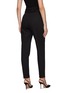 Back View - Click To Enlarge - CAROLINA HERRERA - HIGH WAIST PEG LEG SUITING PANTS