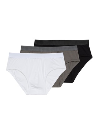 Main View - Click To Enlarge - CDLP - Low Waist Y-Brief Pack of 3