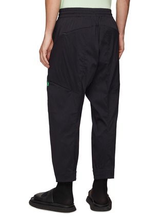 Back View - Click To Enlarge - Y-3 - ELASTIC WAIST CUFFED TAPERED NYLON PANTS