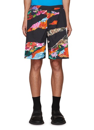 Main View - Click To Enlarge - Y-3 - AOP GRAPHIC PRINT SWIM SHORTS