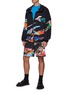 Figure View - Click To Enlarge - Y-3 - AOP GRAPHIC PRINT SWIM SHORTS