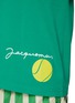  - JACQUEMUS - Tennis court graphic print t-shirt