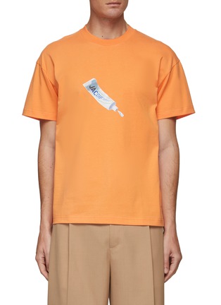 Main View - Click To Enlarge - JACQUEMUS - Toothpaste graphic print t-shirt