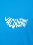 JACQUEMUS - Swirl logo print t-shirt