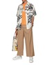 Figure View - Click To Enlarge - JACQUEMUS - ‘La chemise Moisson' floral print linen shirt