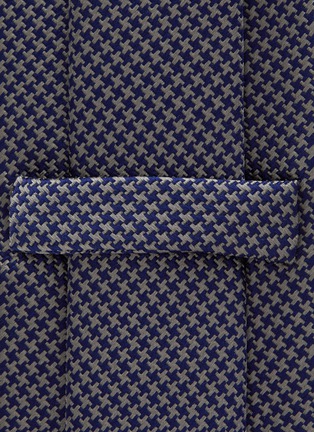 Detail View - Click To Enlarge - STEFANOBIGI MILANO - Jacquard Silk Tie