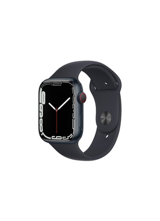 Main View - Click To Enlarge - APPLE - Apple Watch Series 7 — Midnight Aluminium Case with Midnight Sport Band