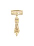 Main View - Click To Enlarge - ROBERTO COIN - Art Deco' Diamond Ruby 18k Gold Tassel Ring