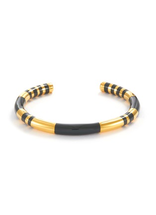 Main View - Click To Enlarge - AURÉLIE BIDERMANN - POSITANO' GOLD PLATED BAKELITE BRACELET