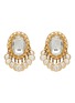 Main View - Click To Enlarge - LANE CRAWFORD VINTAGE ACCESSORIES - VINTAGE KENNETH JAY LANE CRYSTAL SINGLE EARRING