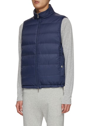 Detail View - Click To Enlarge - BRUNELLO CUCINELLI - REVERSIBLE DOWN PUFFER VEST