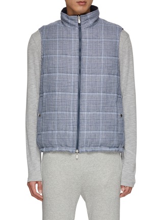 Main View - Click To Enlarge - BRUNELLO CUCINELLI - REVERSIBLE DOWN PUFFER VEST