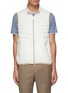 Main View - Click To Enlarge - BRUNELLO CUCINELLI - Double Zip Stand Collar Quilted Down Puffer Vest