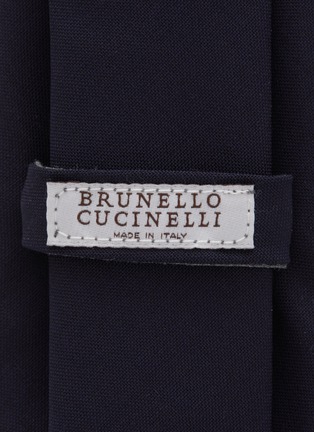 Detail View - Click To Enlarge - BRUNELLO CUCINELLI - VIRGIN WOOL TIE