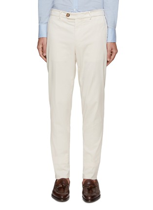 Main View - Click To Enlarge - BRUNELLO CUCINELLI - Cotton Slim Fit Pants