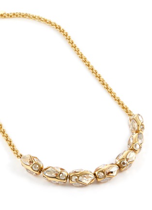 Detail View - Click To Enlarge - LANE CRAWFORD VINTAGE ACCESSORIES - Christian Dior Crystal Embellished Chain Necklace