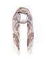 Main View - Click To Enlarge - LANE CRAWFORD VINTAGE ACCESSORIES - Cartier Paisley Print Silk Cashmere Blend Scarf