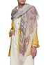 Figure View - Click To Enlarge - LANE CRAWFORD VINTAGE ACCESSORIES - Cartier Paisley Print Silk Cashmere Blend Scarf