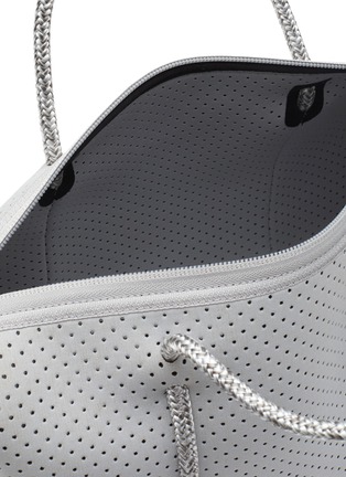 Detail View - Click To Enlarge - STATE OF ESCAPE - Medium 'Prequel' Perforated Neoprene Duffle Bag