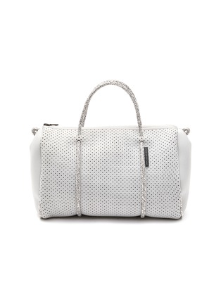 Main View - Click To Enlarge - STATE OF ESCAPE - Medium 'Prequel' Perforated Neoprene Duffle Bag