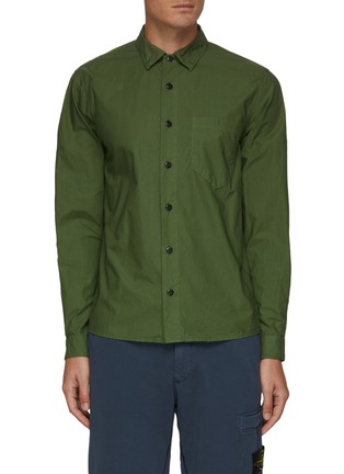 Main View - Click To Enlarge - STONE ISLAND - Paracadute' Cotton Shirt