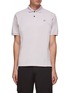 Main View - Click To Enlarge - STONE ISLAND - COMPASS LOGO PATCH COTTON POLO SHIRT